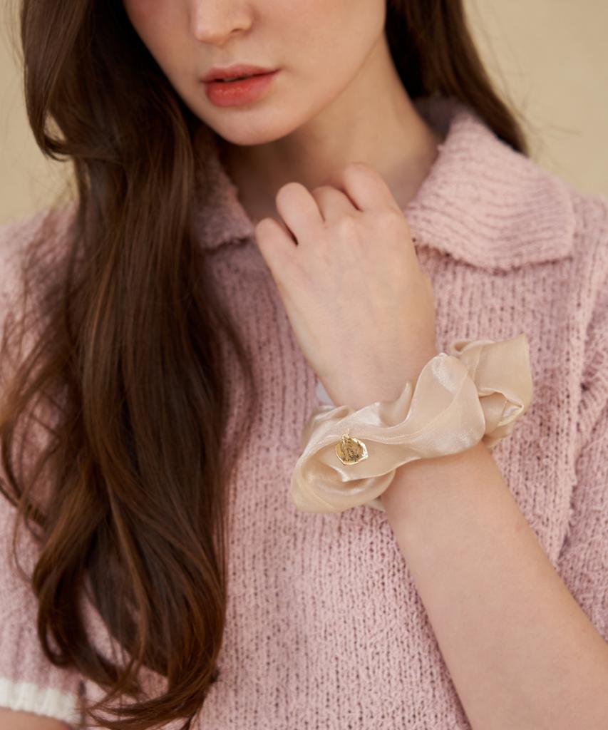 Valluat Scrunchie_Beige