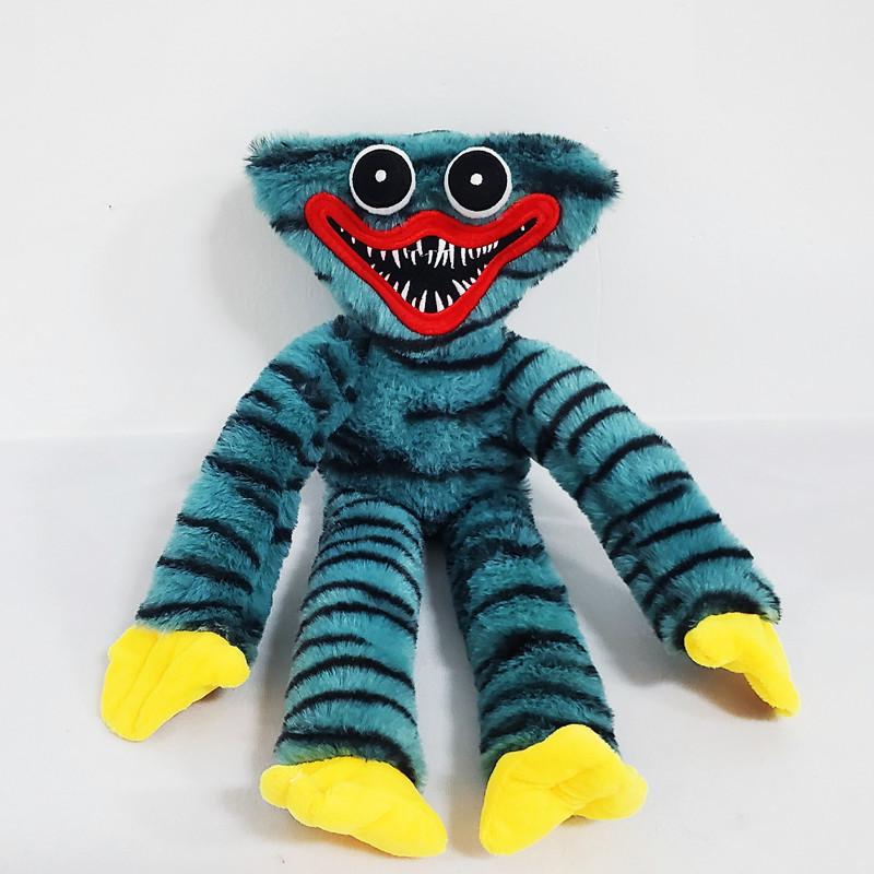40CM Colorful Cartoon Games Poppy Huggy Wuggy Plush Toys Sequins Stuffed Toys Children's Gifts