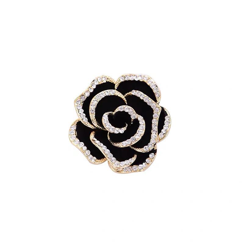 Elegante Spilla Camelia: Spilla e Spilla da Camicia Incantevoli Ispirate al Vintage per Donne
