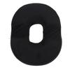 Donut Pillow for Sitting Memory Foam Ergonomic Breathable Hollow Office Chair Cushion Pad Black