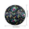 1PC Colorful Starry Night Galactic Star Soccer Ball Size 5 Football Machine Sewn Indoor/Outdoor Universal Football Gift W107