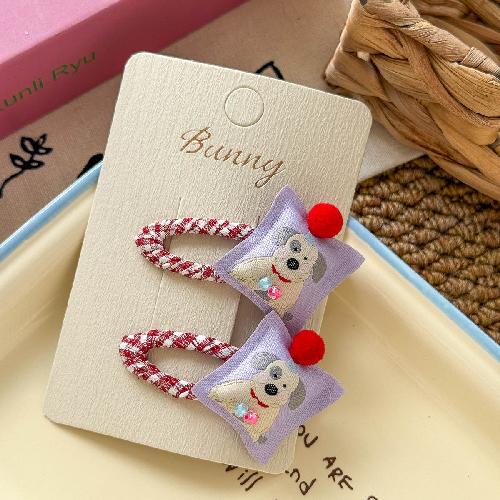 Summer Sequined Bow Flower Hairpin Sweet Children's Hair Accessories Do Not Hurt The Hair Side Bangs Hairpin Headdress Bb Clip