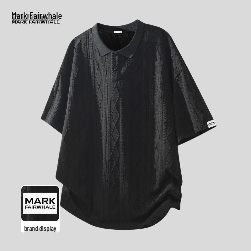 MARK FAIRWHALE Men s Cool-Touch Polo Shirt L