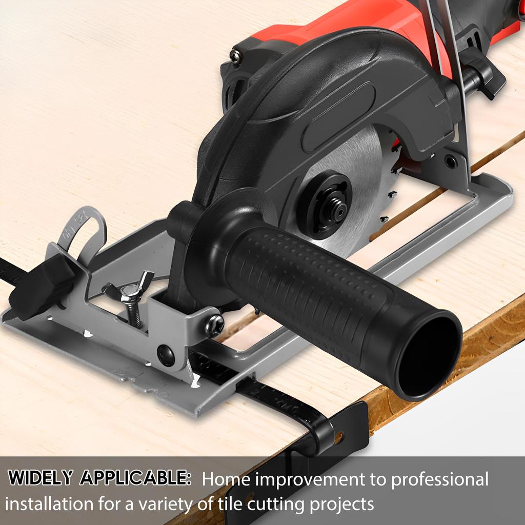 Angle Grinder Holder 45° Adjustable Cutting Machine Slotting Base 0-40mm Cutting Depth Angle Grinder Bracket Precision Angle