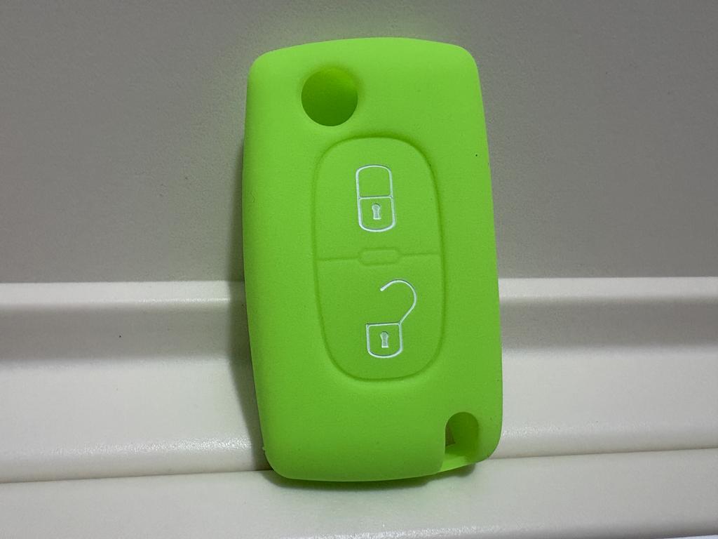 Pusakieyy S Of New Replacement Soft Silicone Car Key Case Fob Cover For Citroen C1 C2 C3 Etc. 2 Button Remote Flip Fob Holder