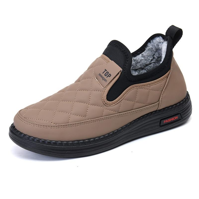 Cotton Shoes Women's Snow Boots Winter Plus Velvet Thick Warm Non-slip Waterproof Cotton Boots Mother Shoes
