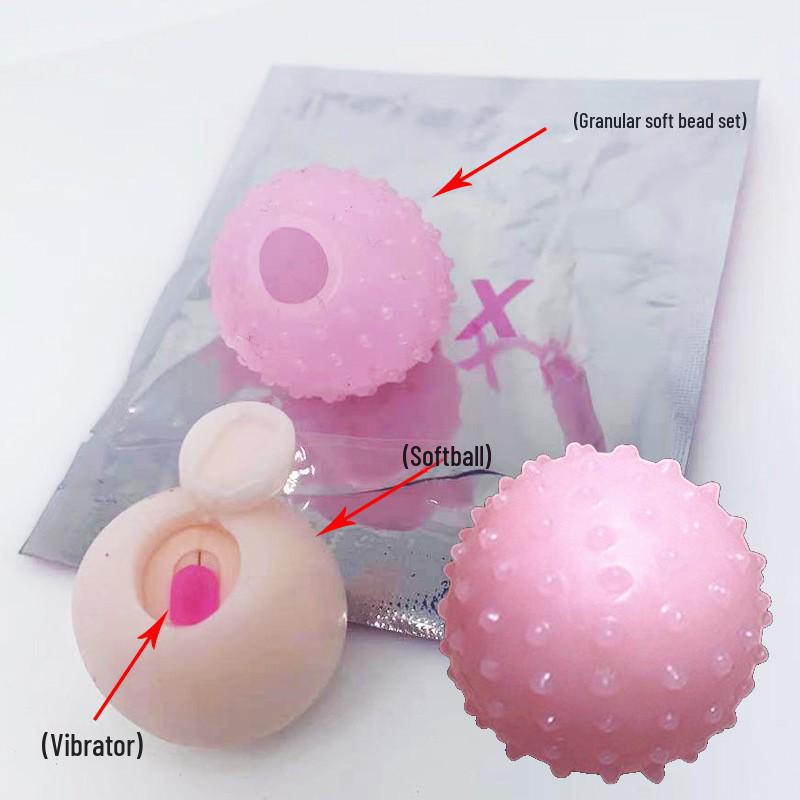 Męskie wibrujące koraliki: Miękka, zewnętrzna zabawka dla dorosłych zapewniająca intymną przyjemność