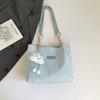 New Trendy Fashion Bag Temperament Versatile Large Capacity Shoulder Casual Portable Student Commuting Armpit Bag