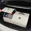 Car Trunk Organizer Durable Foldable Storage Box with Easy-Clean Compartments Versatile Interior Accessories for Car Organizati