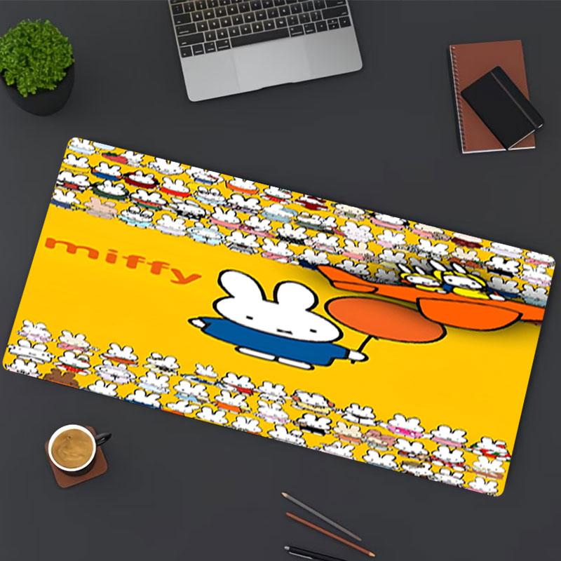 Miffy Print Mouse Pad, for Keyboard Pad Laptop PC Mat for Office Home Use, Desk Decor, Perfect Birthday Gift for Gamers