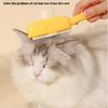Dog Cat Grooming Comb Short And Long Teeth Massage Comb For Matted Hair Knots Removal Pet Deshedding Supplies