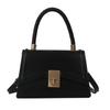 Fashionable Korean Style Small Square Bag Casual Crossbody Handbag With Lock Closure