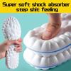 4D Latex Sport Einlegesohlen Super Weiche Hohe Elastizität Schuh Pads Anti-schmerzen Deodorant Kissen Arch Support Laufende Einlegesohlen Fuß einlegesohle