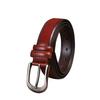 Customized Ladies Durable Leather Belt Pin Buckle PU Leather Belt