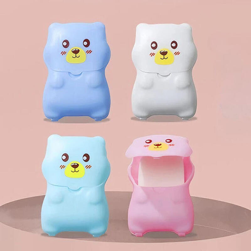 Teddy Bear Portable Handy Disposable Paper Soap