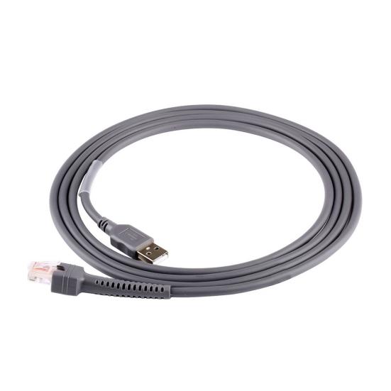 High Speed USB 2.0 A to RJ45 Cable for Symbol Barcode Scanner LS1203 LS2208