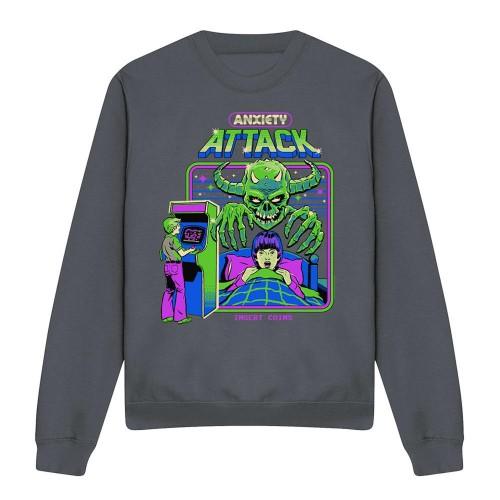 Steven Rhodes Unisex Adult Anxiety Attack Sweatshirt