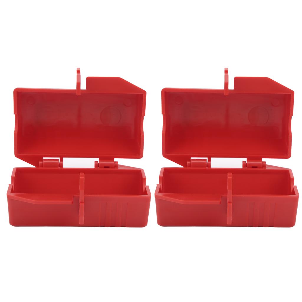 2PCS Lockout Plug Lock for Industrial Air Conditioner TV Power Rationing   Off 110V‑220V