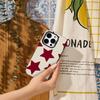 Cream Red Heart Phone Case for IPhone 16 15 14 13 12 11 X XS XR XSMAX 7 8 Pro Max Plus Double-layer Back Cover