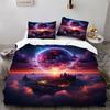 Fantasy World Printed Bed Three-Piece Set, Bedding, Digital Printed Bedding