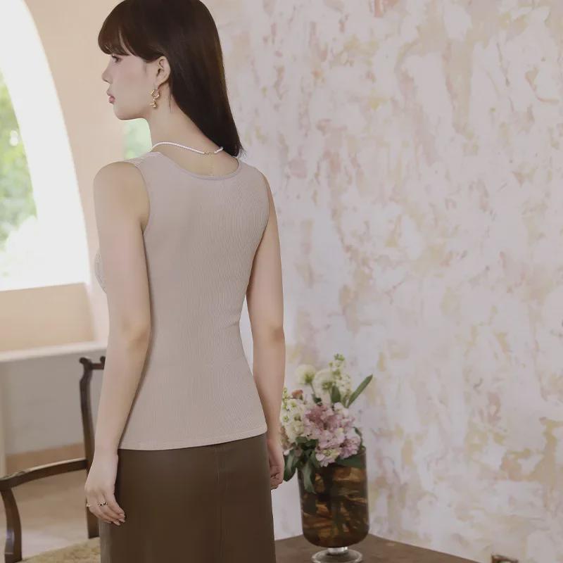 Ultra-Soft Velvet Lace Warm Vest for Autumn & Winter