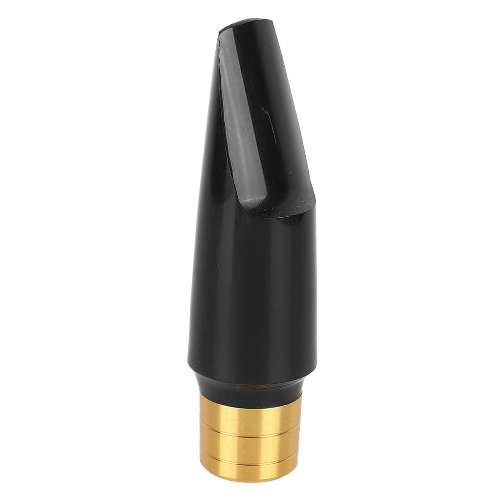Tenor saxophone mouthpiece, ABS and metal construction, rich tone, detachable design, easy to play, accurate intonation and pitch, suitable for