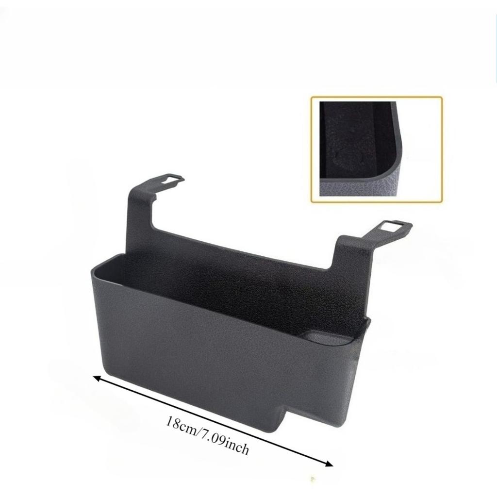 For 2018-2024 Jeep Wrangler JL 4XE Gladiator JT Premium Armrest Gap Hanging Storage Organizer Tray,Molded Center Console Side Hidden Storage Box