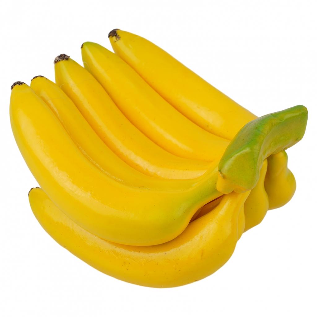 Yellow Artificial Banana Foam For Film Set Photography Props
