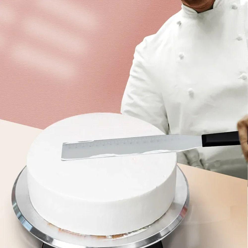 

Лопатка для торта из нержавеющей стали, масляный крем, резак для глазури, скребок для крема для торта, инструменты для украшения торта