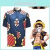 Göz Alıcı One Piece Luffy Ayçiçeği Tişört Cosplay Veya Günlük Giyim İçin