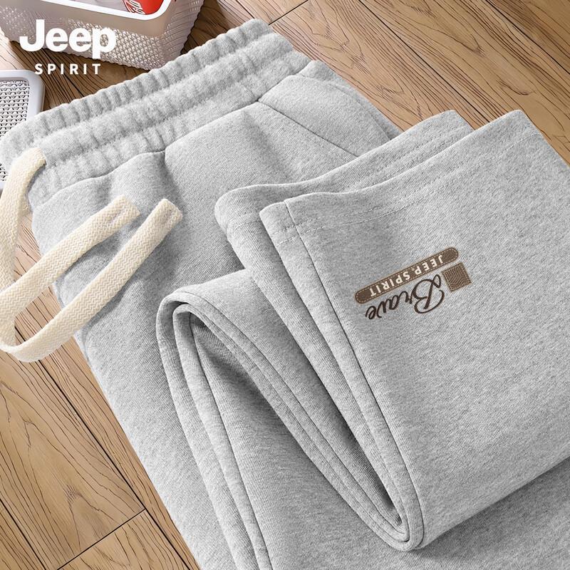 JEEP SPIRIT Men's 2025 Spring/Autumn Casual Straight-Leg Pants