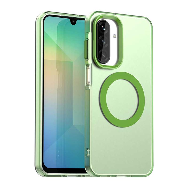 Transparent Case For Samsung Galaxy A26 Case Samsung A26 A36 A56 Magnetic Adsorption Wireless Charge Cover For Samsung A26 Case