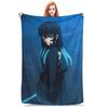 Mist Hashira Muichiro Tokito Blankets Anime Demon Slayer Wool Awesome Warm Throw Blankets for Bed Sofa Decoration