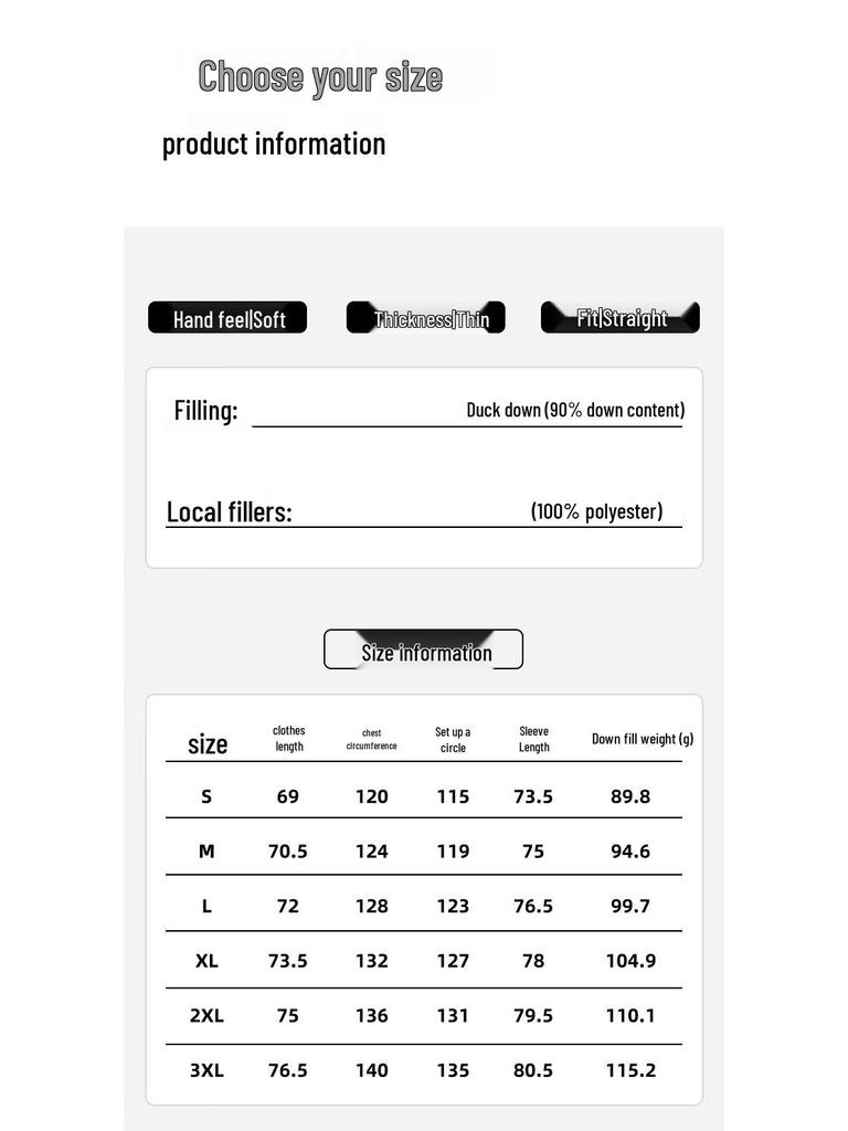 YAYA Unisex Outdoor Winter Hooded Duck Down Jacket