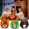 Handheld Pumpkin Candy Tote Non-woven Fabric Halloween Treat Bags Halloween Packaging Bags  Snack