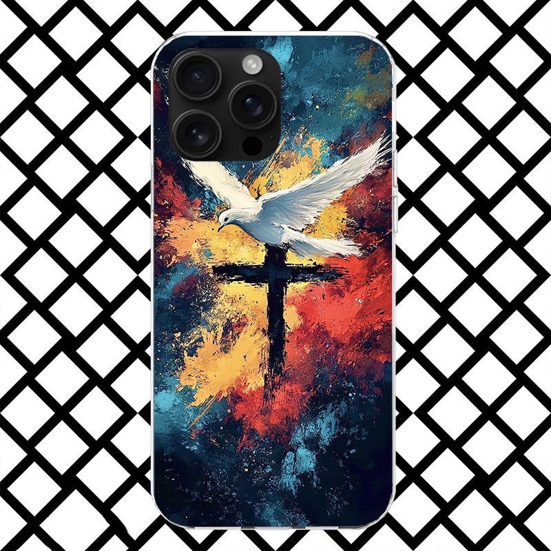 Jesus Bible Phone Case for iPhone 17 Air 16 16E 15 14 Plus 13 Mini 12 11 Pro Max 7 8 + SE 2020 Soft Cover Fundas 17 Air 16 16E 1
