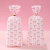 Bow Plastic Gift Bags Valentine'S Day Bow Candy Treat Bag Baby Shower Birthday Party Favor Candy Bags Wedding Party Supplies