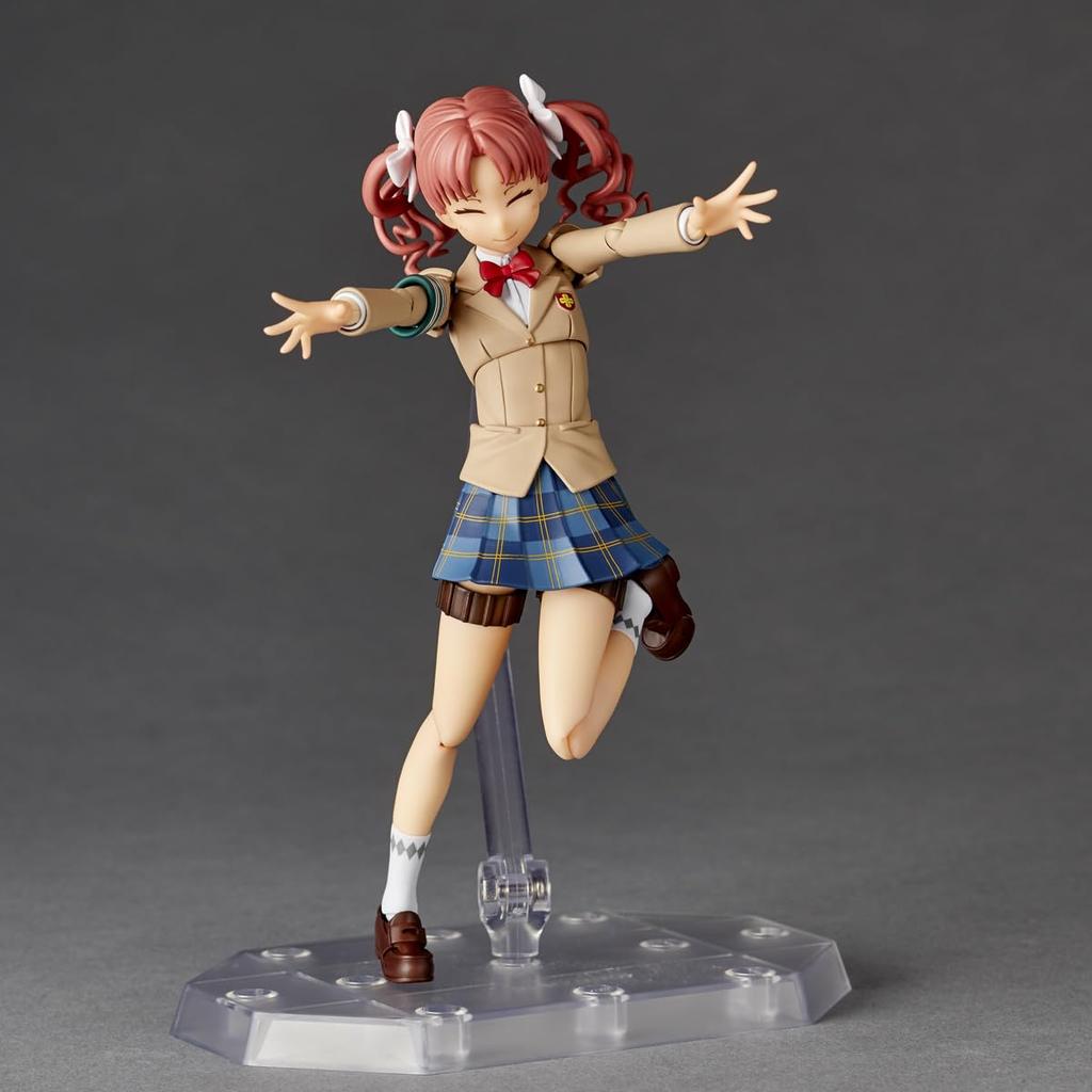 Revoltech Amazing Yamaguchi A Certain Scientific Railgun Kuroko Shirai Action Figure (Winter Ver.)