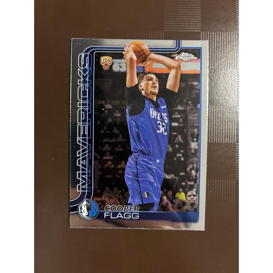 Used Topps Chrome NBA Cooper Flagg RC