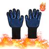 800 Grad Celsius  1482 Grad F Hitzebeständige Brandschutzhandschuhe Flammhemmend Rutschfest für Mikrowellenherd BBQ Backen l