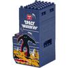 Kawada Nano Block Space Invader Upright Cabinet 2x10.5x18 Cm for Ages 12 and Up Interior Hobby Building Set