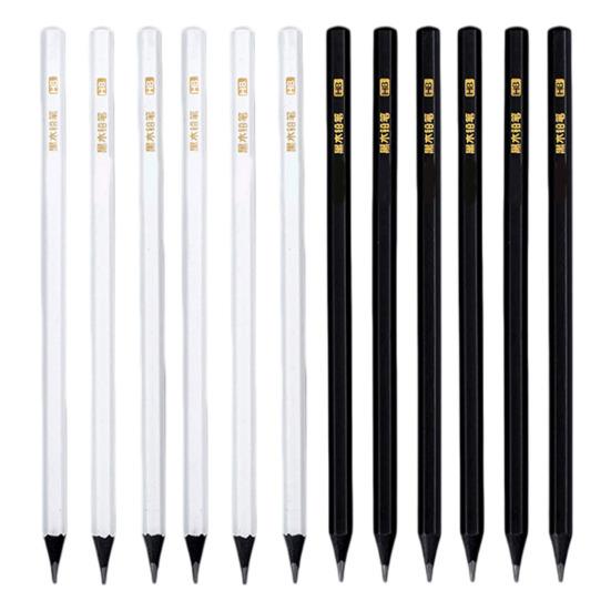 

12Pcs 2B HB Wood Pencils for Drawing And Writing Hexagonal Grip Smooth Sharpening Pencil for Students And Artists Exam And Sketching Pencils B