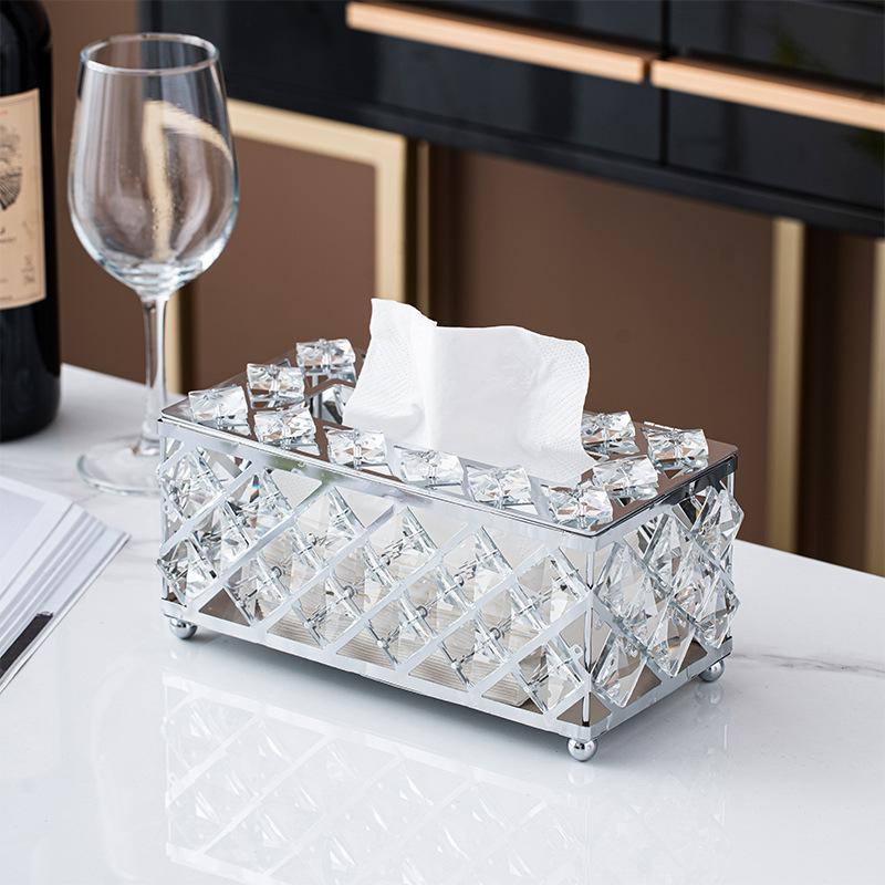 European Luxury Tissue Box: Modern Design for Dining Tables, Coffee Tables, and Hotel Decor