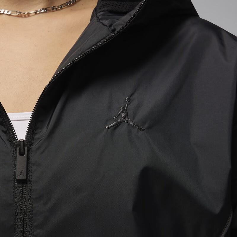 Jordan Comfortable Soft Breathable Lightweight Jacket Unisex Jacket Black Coal-Black HF9334-010