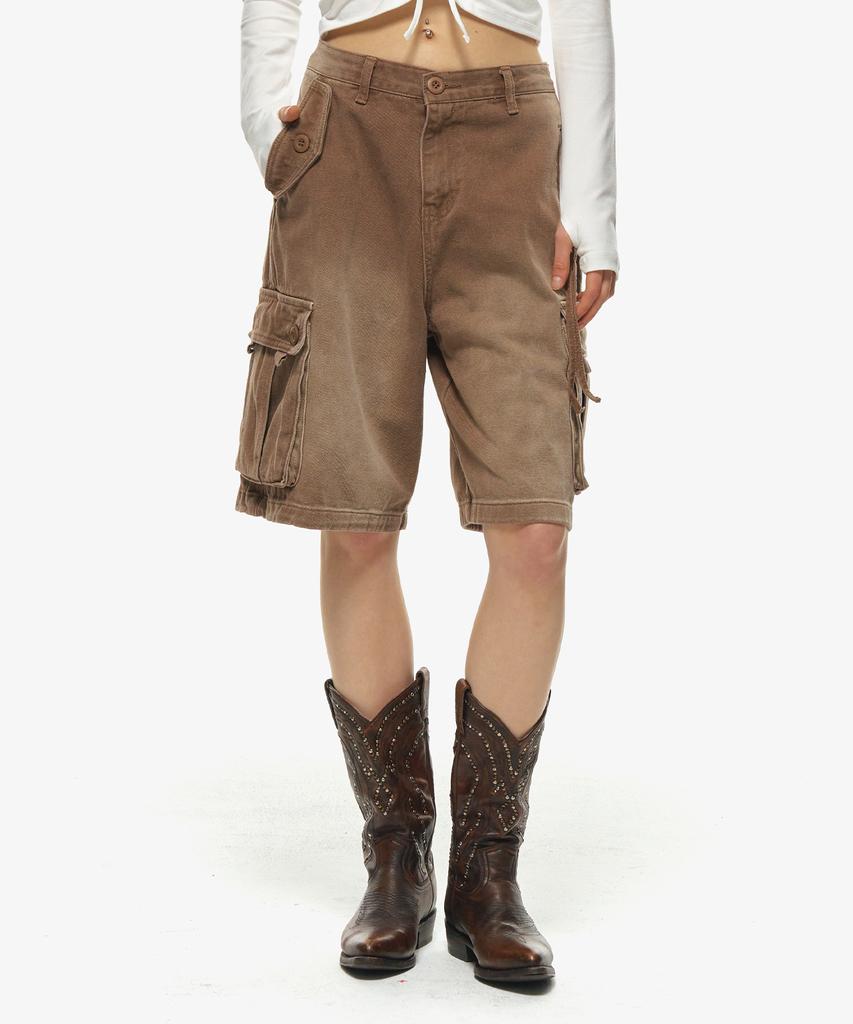Midnight Move 7 Cargo Pants (Brown)