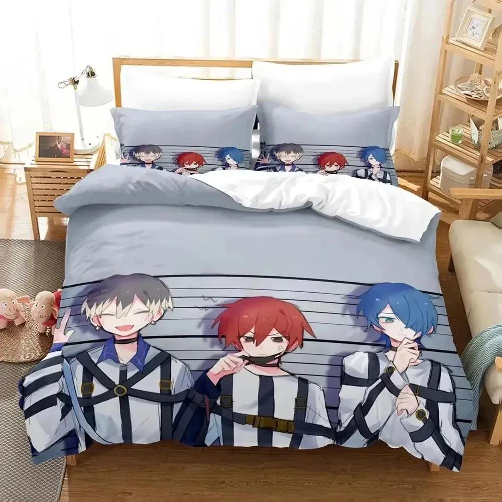 Music MILGRAM Bedding Set Japan Famous Anime Duvet Cover Sets Comforter Bed Twin Queen King Single Size Dropshipping Gift