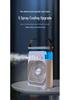 Desktop Humidifying Spray Fan - Compact Air Cooling for Home & Office