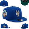 Kšiltovka New York Mets, Uzavřená čepice, Baseballová čepice, Sluneční kšilt, Vyšívaná čepice, Vícebarevná