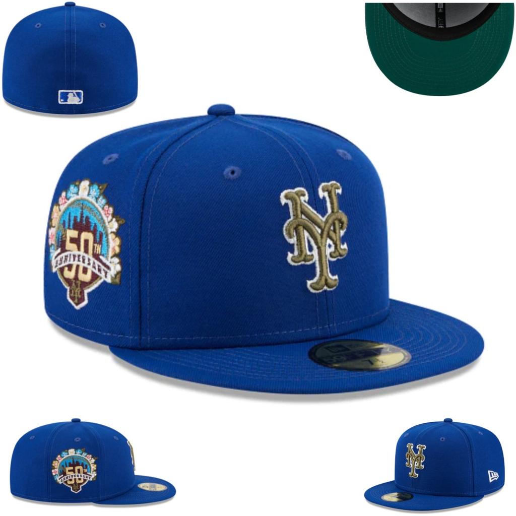 Kšiltovka New York Mets, Uzavřená čepice, Baseballová čepice, Sluneční kšilt, Vyšívaná čepice, Vícebarevná