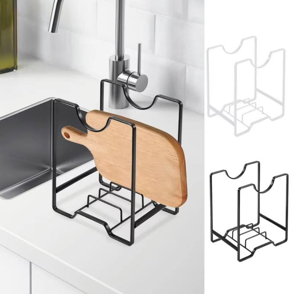 

Non-slip Dish Drying Rack Breathable Plate Drying Shelf Compact Kitchen Tableware Holder Home S білий